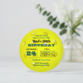 Invitation à la fête de Pickleball (Debout devant)