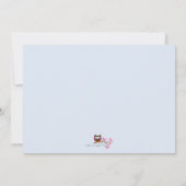 Invitation à la fête de pique-nique (Dos)