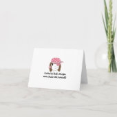 Invitation à la fête de pirate rose (Dos)