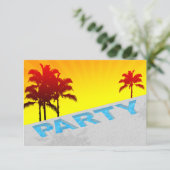 invitation à la fête de piscine (Debout devant)