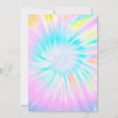 Invitation à la Fête de Piscine Néon, Éclat Tropic (Dos)