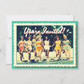 Invitation à la fête de plage du week-end de la fi (Devant)