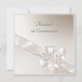 Invitation à la fête de première communion (Devant)