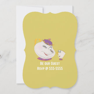 Invitation à la fête de princesse