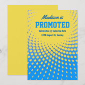Invitation à la fête de promotion professionnelle (Devant / Derrière)