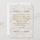 " INVITATION À LA FÊTE DE QUINCEANERA " (Dos)
