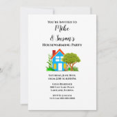 Invitation à la fête de réchauffement de la maison (Devant)