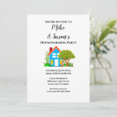 Invitation à la fête de réchauffement de la maison (Debout devant)