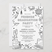 Invitation à la fête de remise conjointe des diplô (Dos)