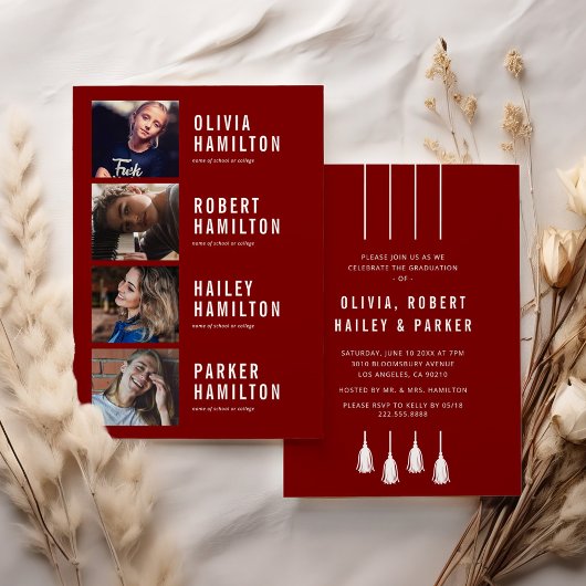 Invitation à la fête de remise conjointe des diplô