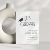 invitation à la fête de remise de diplômes de typo