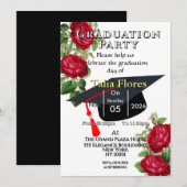 Invitation à la fête de remise des diplômes (Devant / Derrière)
