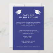 Invitation à la fête de remise des diplômes (Dos)