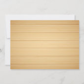 Invitation à la fête de remise des diplômes (Dos)