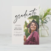 Invitation à la fête de remise des diplômes d'arch (Debout devant)