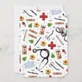 Invitation à la fête de remise des diplômes d'infi (Dos)