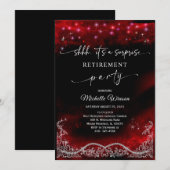Invitation à la fête de retraite (Devant / Derrière)