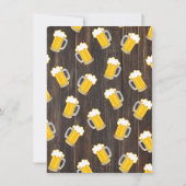 Invitation à la fête de retraite Cheers and Beers (Dos)