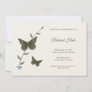 Invitation à la fête de retraite de Baron Butterfl