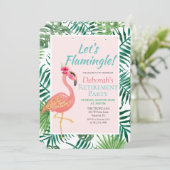 Invitation à la fête de retraite de Flamingo Flami (Debout devant)