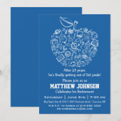 Invitation à la fête de retraite des enseignants - (Devant / Derrière)