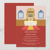 Invitation à la fête de retraite du pasteur (Devant / Derrière)