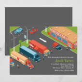 Invitation à la fête de retraite d'un chauffeur de (Devant / Derrière)