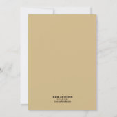 Invitation à la fête de retraite d'un pompier (Dos)