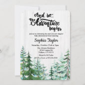 Invitation à la fête de retraite L'Aventure Commen (Devant)