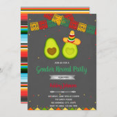 Invitation à la fête de révélation du sexe (Devant / Derrière)