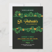 Invitation à la fête de Saint-Patrick (Devant)