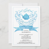 Invitation à la fête de thé Whimsical (Devant)