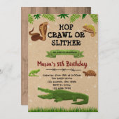 Invitation à la fête de thème d'anniversaire de ré (Devant / Derrière)