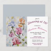 INVITATION À LA FÊTE DE "ton âge" (Devant / Derrière)