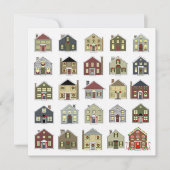 Invitation à la fête de vacances (Devant)