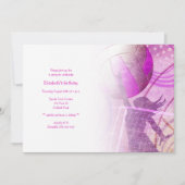 Invitation à la fête de volley-ball pour filles ro (Devant)