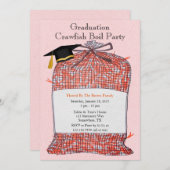 Invitation à la fête d'ébullition d'écrevisses de  (Devant / Derrière)