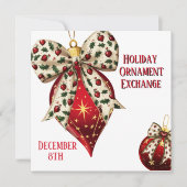 Invitation à la fête d'échange d'ornements de vaca (Devant)