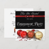 Invitation à la fête d'engagement (Devant / Derrière)