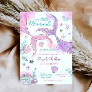 Invitation à la fête des 2 ans de la Petite Sirène