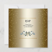 Invitation à la fête des 50 ans de mariage (Dos)