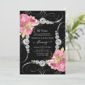 Invitation à la fête des 60 ans de mariage de diam (Debout devant)