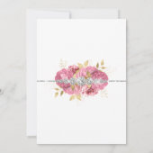 Invitation à la fête des 60 ans de mariage de diam (Dos)
