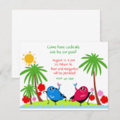 Invitation à la fête des adultes (Devant / Derrière)