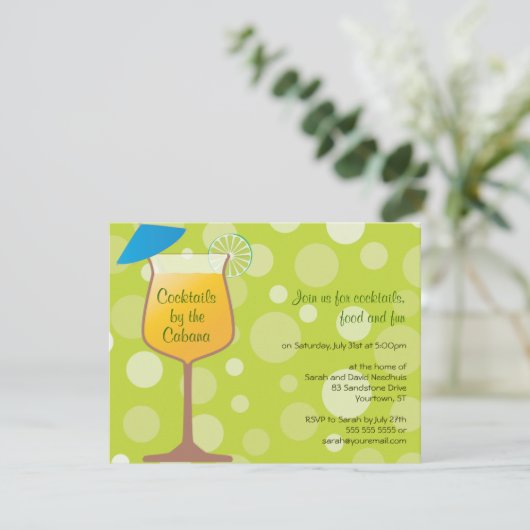 Invitation à la fête des alcools (Debout devant)