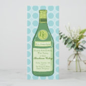 Invitation à la fête des anneaux de bouteilles de (Debout devant)