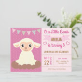 Invitation à la fête des Anniversaires de enfants (Debout devant)