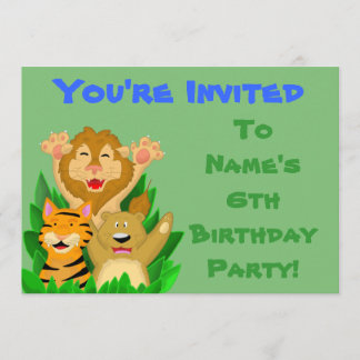 Invitation à la fête des Anniversaires de enfants 