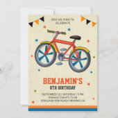 Invitation à la fête des Anniversaires de enfants  (Devant)