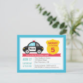 Invitation à la fête des Anniversaires de enfants (Debout devant)